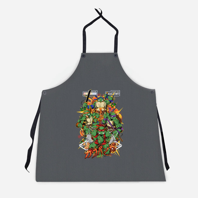 The Fantastic Brothers-unisex kitchen apron-Guilherme magno de oliveira