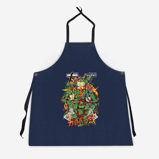 The Fantastic Brothers-unisex kitchen apron-Guilherme magno de oliveira