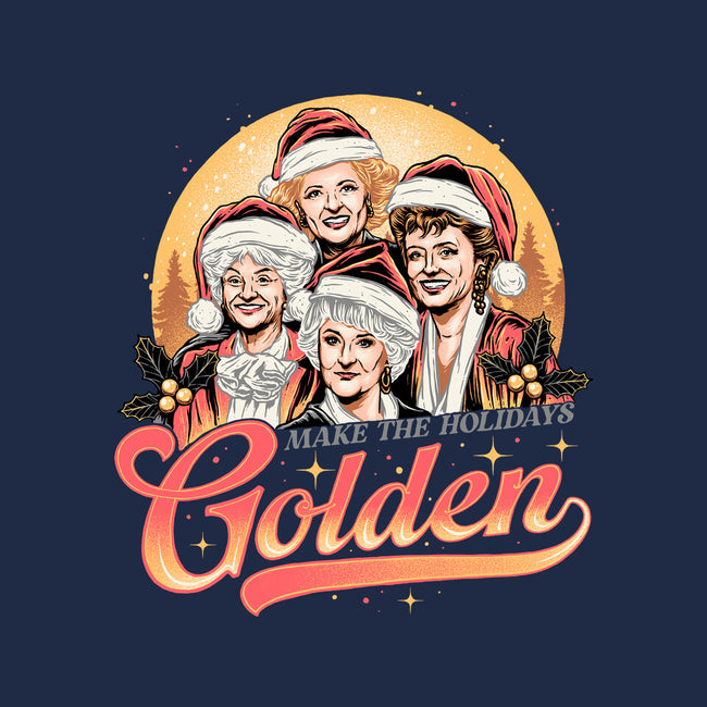 Golden Holidays-mens premium tee-momma_gorilla