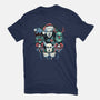 Christmas Monsters-youth basic tee-momma_gorilla