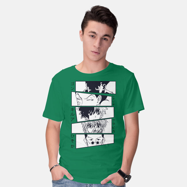 Hunter Crew-mens basic tee-Rudy
