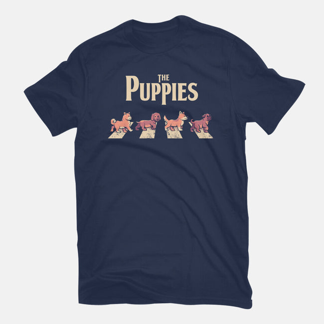 The Puppies-mens basic tee-eduely