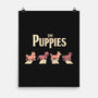 The Puppies-none matte poster-eduely