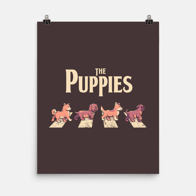 The Puppies-none matte poster-eduely