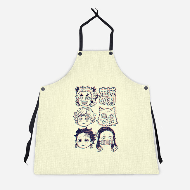Cute Slayers-unisex kitchen apron-Douglasstencil