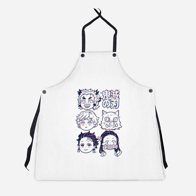 Cute Slayers-unisex kitchen apron-Douglasstencil