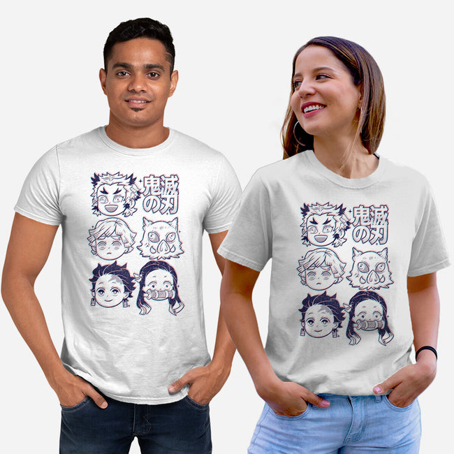 Cute Slayers-unisex basic tee-Douglasstencil