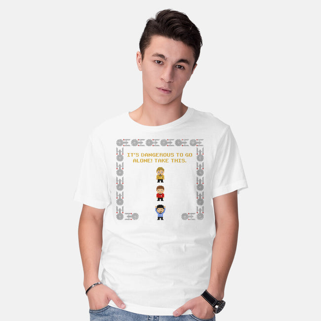 Take This Red Shirt Guy-mens basic tee-kg07