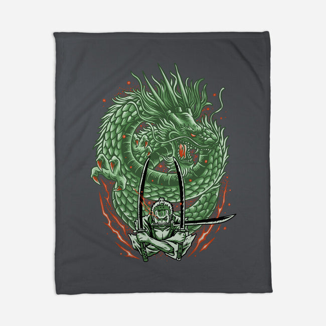 Three Sword Style-none fleece blanket-Imu Studio