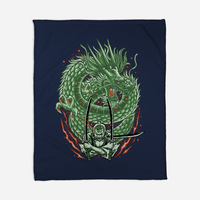 Three Sword Style-none fleece blanket-Imu Studio