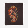 Sushi Roll Dragon-none fleece blanket-daizzystudio