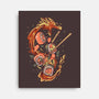 Sushi Roll Dragon-none stretched canvas-daizzystudio
