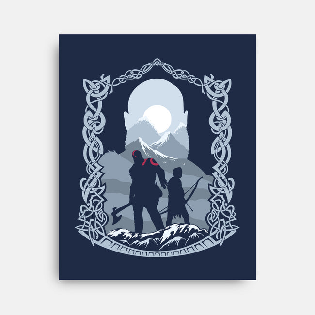 Ragna God-none stretched canvas-marsdkart