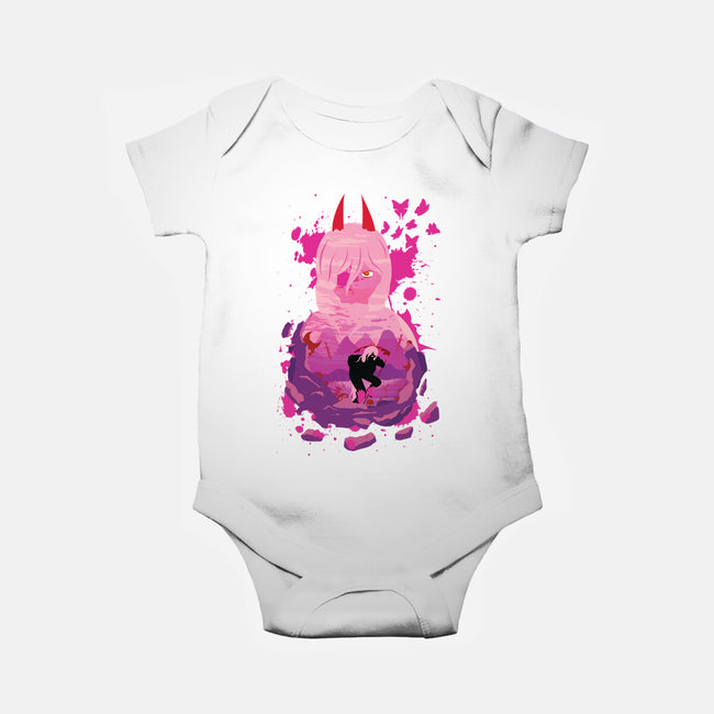 The Blood Devil-baby basic onesie-SwensonaDesigns