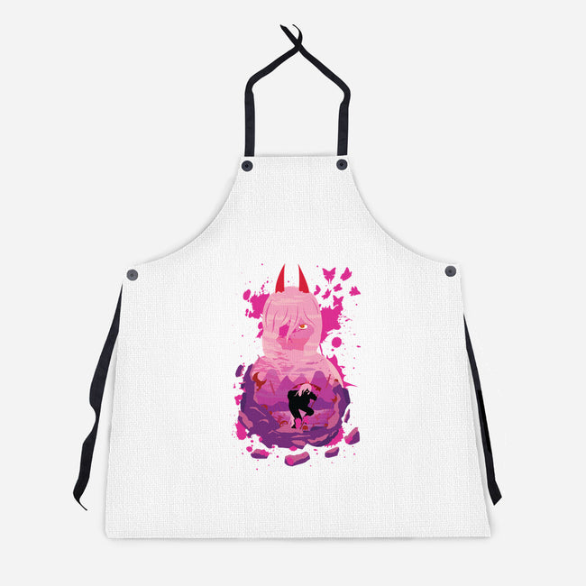 The Blood Devil-unisex kitchen apron-SwensonaDesigns