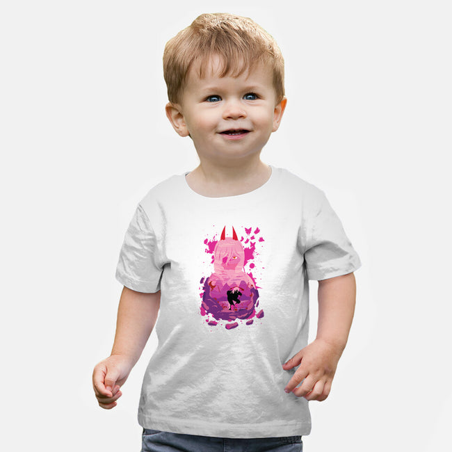 The Blood Devil-baby basic tee-SwensonaDesigns