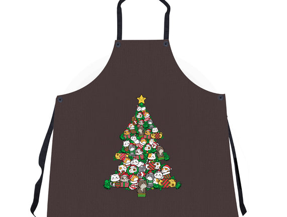 Cat Doodle Christmas Tree