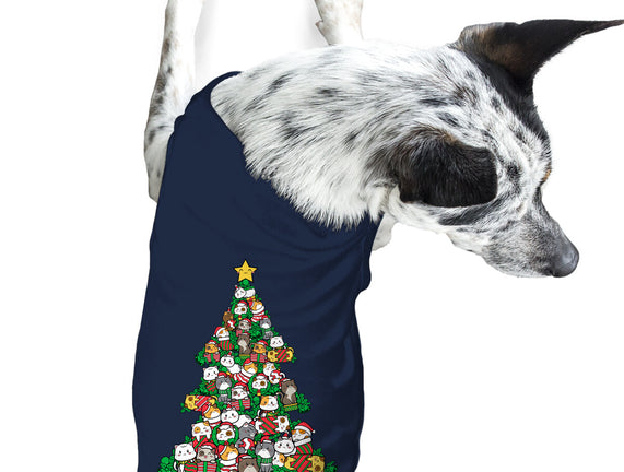 Cat Doodle Christmas Tree