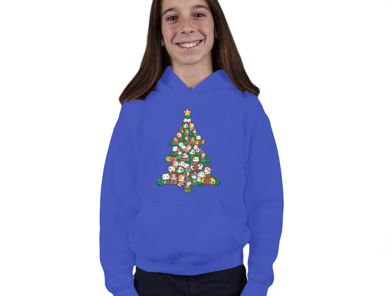 Cat Doodle Christmas Tree
