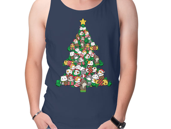 Cat Doodle Christmas Tree