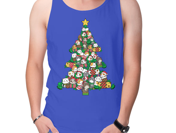 Cat Doodle Christmas Tree