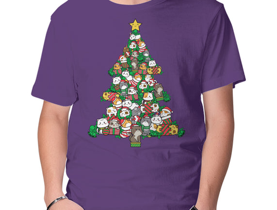 Cat Doodle Christmas Tree