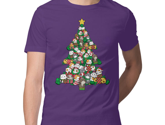 Cat Doodle Christmas Tree