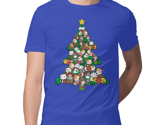 Cat Doodle Christmas Tree