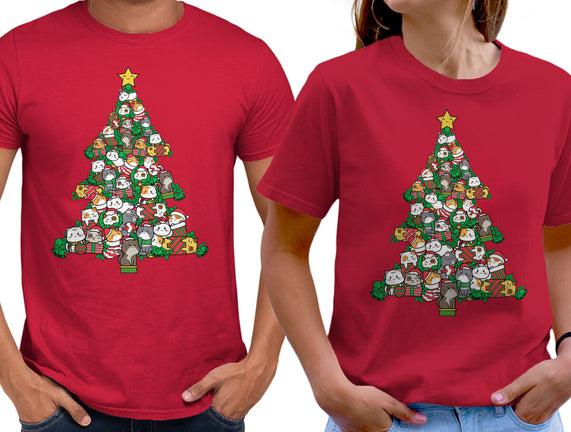 Cat Doodle Christmas Tree