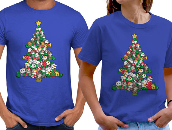 Cat Doodle Christmas Tree