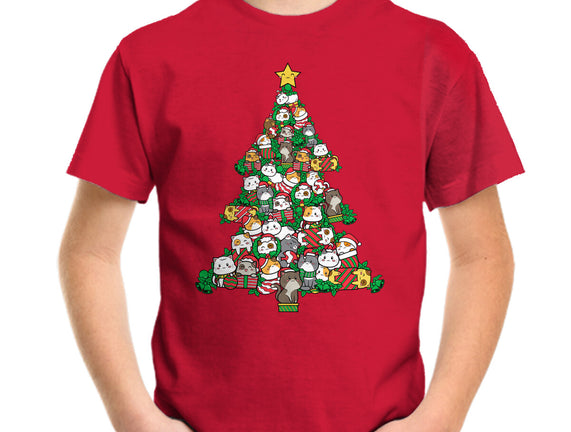 Cat Doodle Christmas Tree