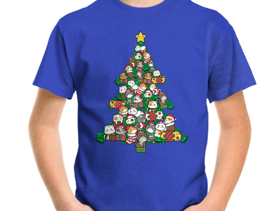 Cat Doodle Christmas Tree