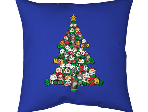 Cat Doodle Christmas Tree