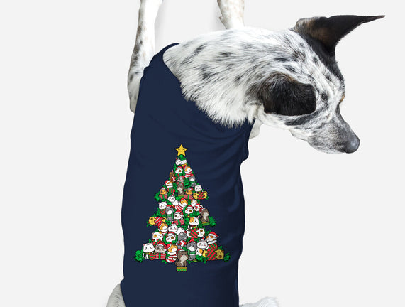 Cat Doodle Christmas Tree