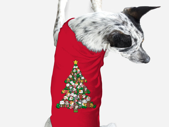Cat Doodle Christmas Tree