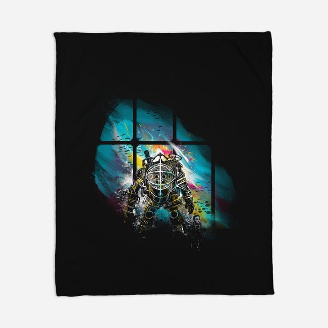 Bioshock Universe-none fleece blanket-kharmazero