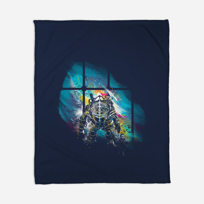 Bioshock Universe-none fleece blanket-kharmazero