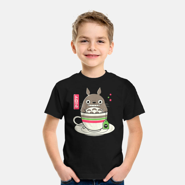 Totoro Coffee-youth basic tee-Douglasstencil