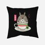 Totoro Coffee-none removable cover w insert throw pillow-Douglasstencil