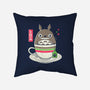 Totoro Coffee-none removable cover w insert throw pillow-Douglasstencil