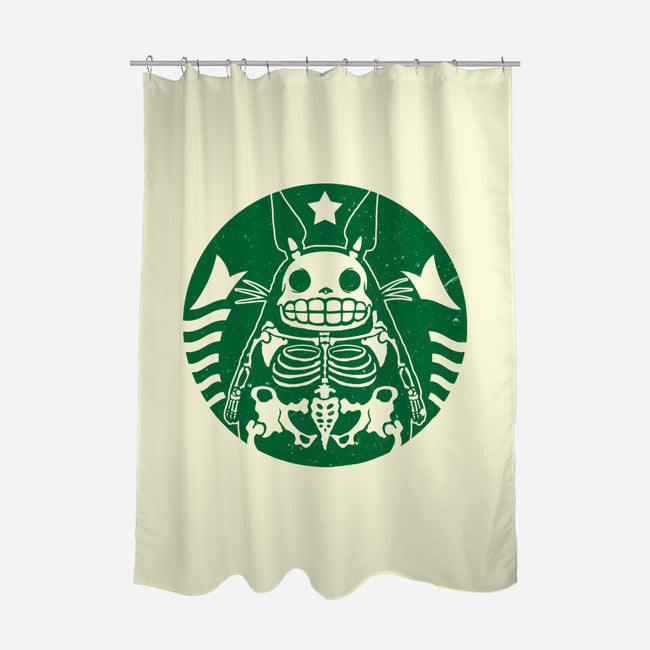 Anime Starcoffee-none polyester shower curtain-Douglasstencil