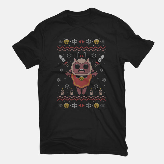 Lamb Christmas-mens basic tee-Alundrart