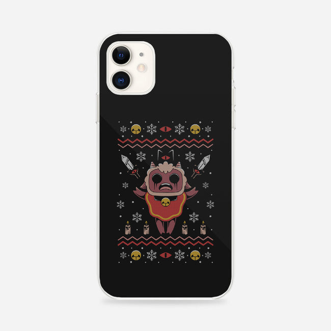Lamb Christmas-iphone snap phone case-Alundrart