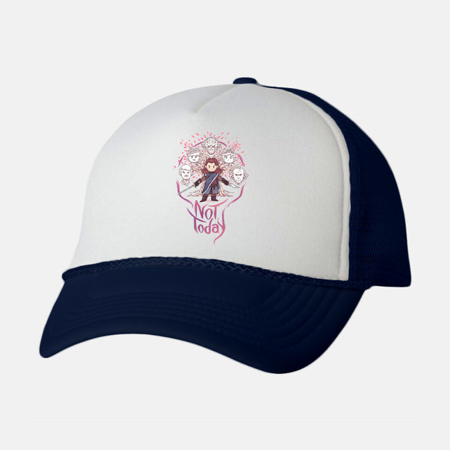 Stark Not Today-unisex trucker hat-2DFeer