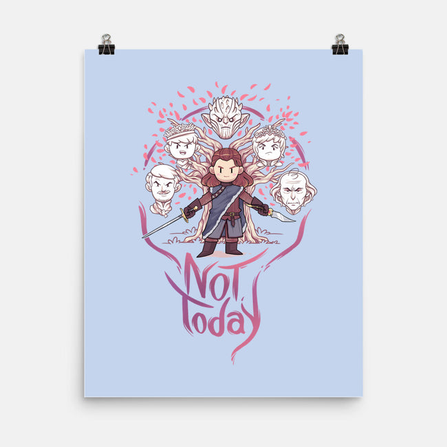 Stark Not Today-none matte poster-2DFeer