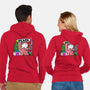 Peace Love Joy-unisex zip-up sweatshirt-bloomgrace28
