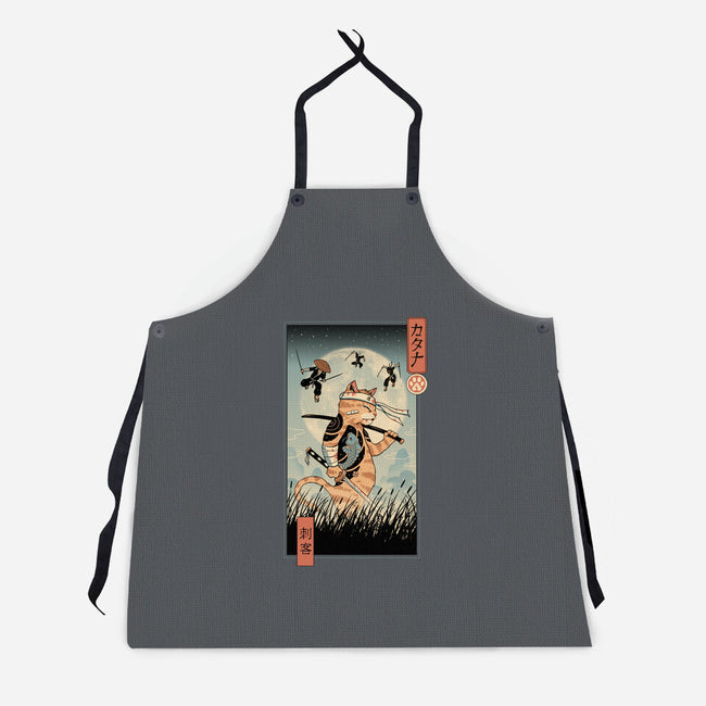 Catana The Last Fight-unisex kitchen apron-vp021