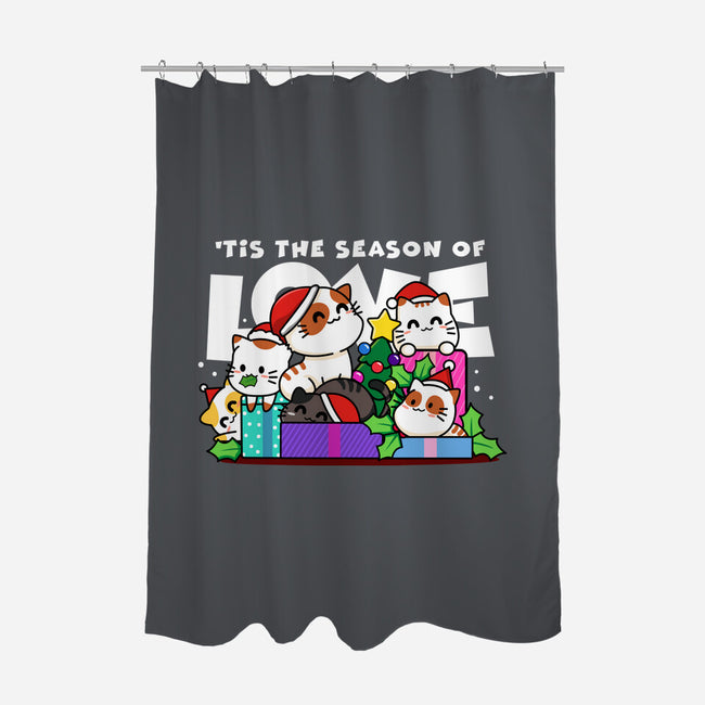 Season Of Love-none polyester shower curtain-bloomgrace28