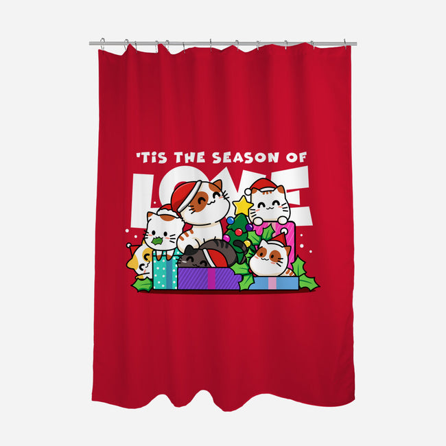 Season Of Love-none polyester shower curtain-bloomgrace28