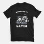Panda Nap-mens basic tee-fanfabio